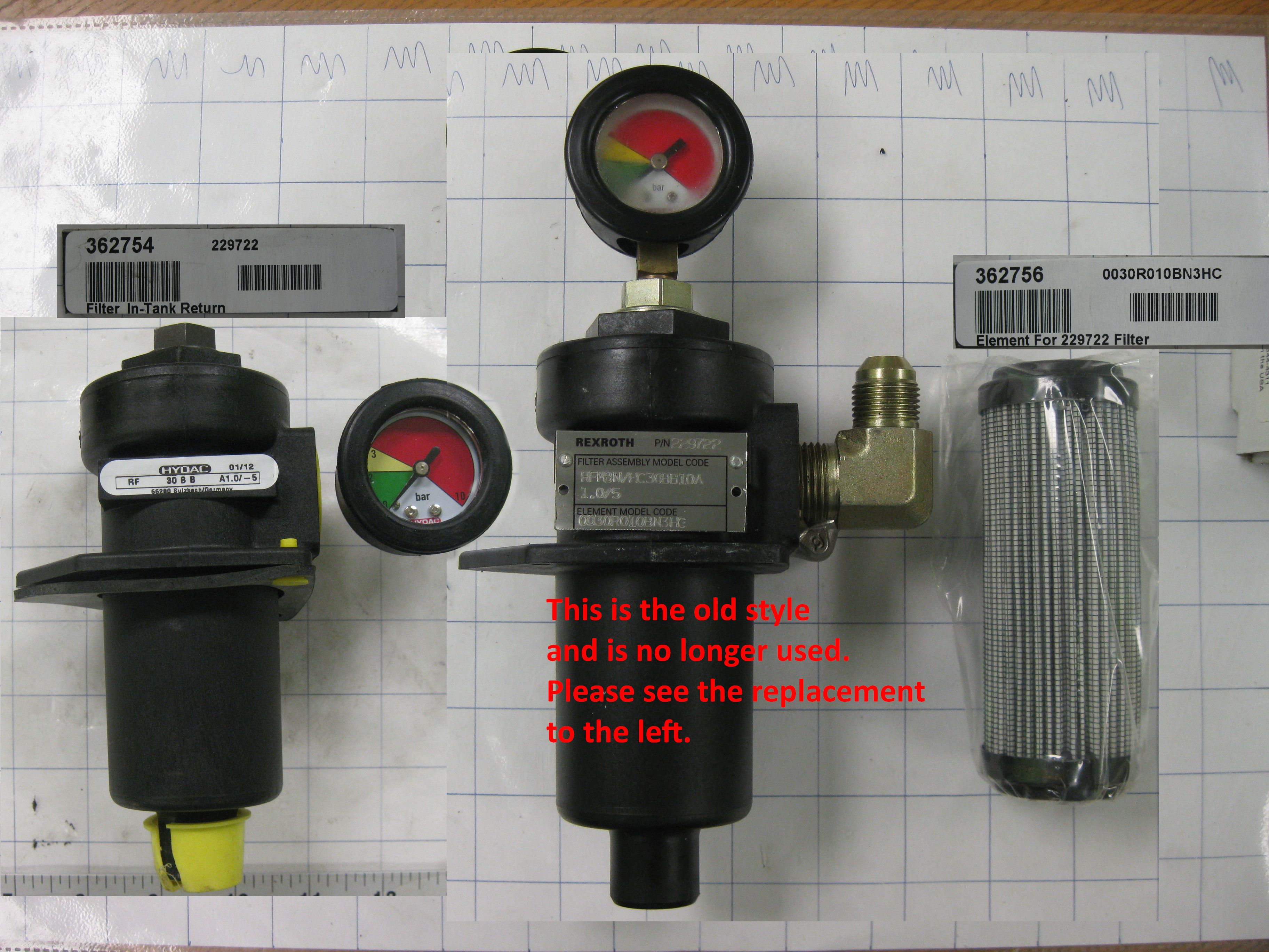 FILTER  IN-TANK RETURN